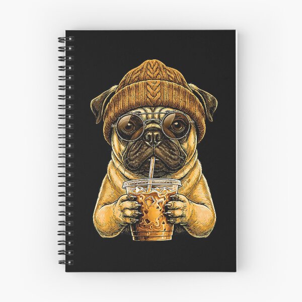 Item preview, Pug Dog Drinking Iced Coffee Sunglasses designed and sold by Rahamkshop.