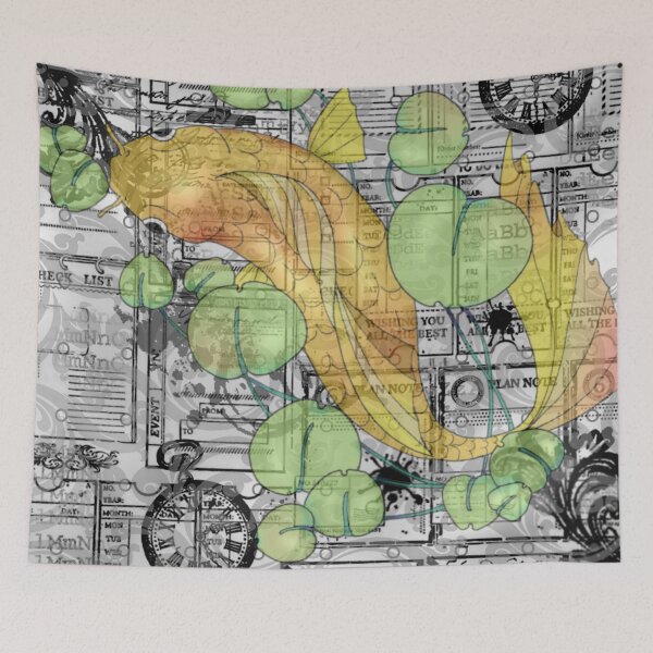 Item preview, Amber Koi - Mixed Media - Volume 02, No. 03 designed and sold by Legacy Star Designs.