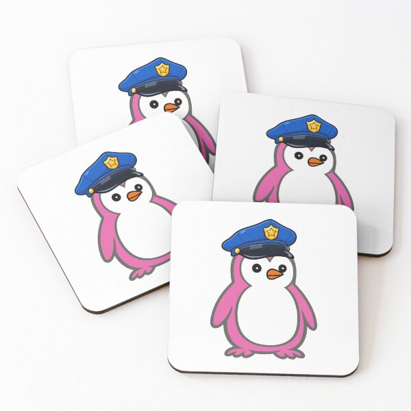 Item preview, Cute Penguin Police Officer – Cartoon Mascot for Kids & Adults designed and sold by Pippo-Penguin.