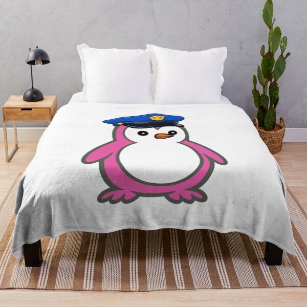 Item preview, Cute Penguin Police Officer – Cartoon Mascot for Kids & Adults designed and sold by Pippo-Penguin.