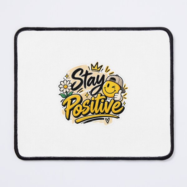 Item preview, Stay Positive Classic T-Shirt | Happy Vibes Smiley Design designed and sold by Deepstudio09.
