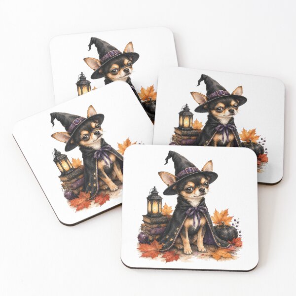 Item preview, Chihuahua Witch Cape | Cute Halloween Dog designed and sold by PAPIRO SIGLO XXI.