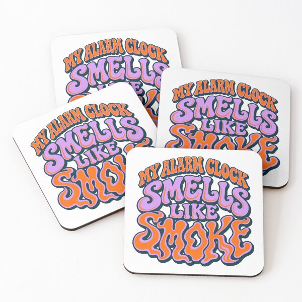 Item preview, My Alarm Clock Smells Like Smoke - BBQ Smoker Humor designed and sold by PWD-Design.