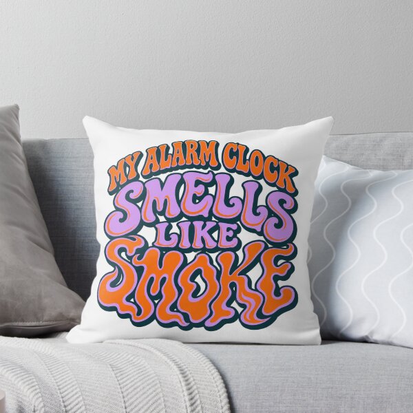 Item preview, My Alarm Clock Smells Like Smoke - BBQ Smoker Humor designed and sold by PWD-Design.