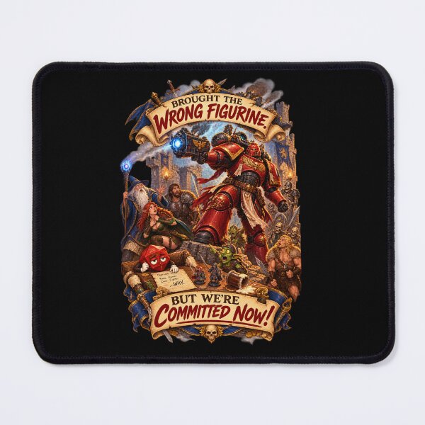 Item preview, Brought the Wrong Figurine designed and sold by The Wayward Heroes Guild.