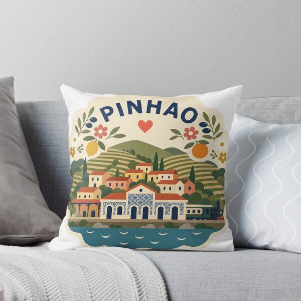 Item preview, Pinhao Portugal Travel Souvenir Modern Folk Art designed and sold by VisualArtsOasis.