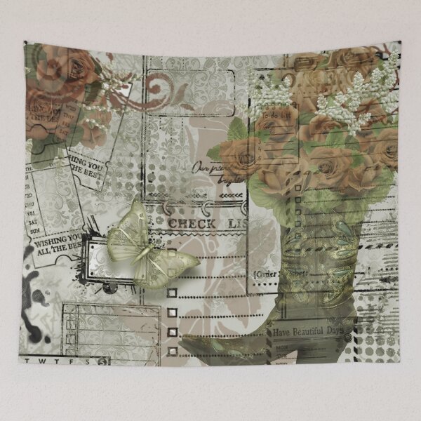 Item preview, Texas Rose Ledger - Mixed Media - Volume 02, No. 04 designed and sold by Legacy Star Designs.