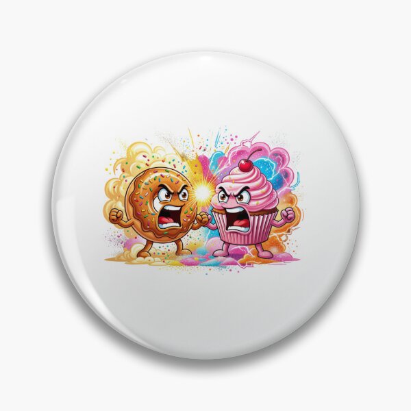 Item preview, Donut Cupcake Dessert Rivalry designed and sold by Imaginarium of Chaos falcon88 .
