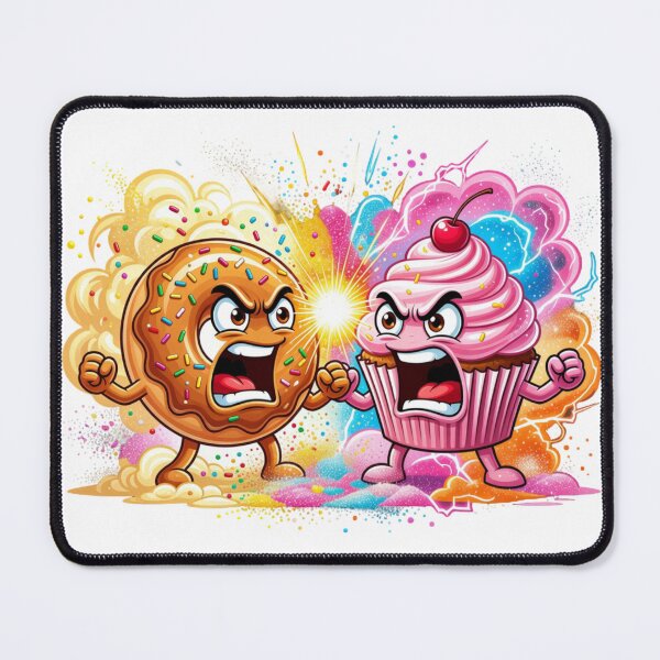 Item preview, Donut Cupcake Dessert Rivalry designed and sold by Imaginarium of Chaos falcon88 .