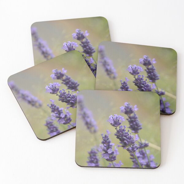 Item preview, Vivid English Lavender Flowers in Field designed and sold by MiraNadaPrints.