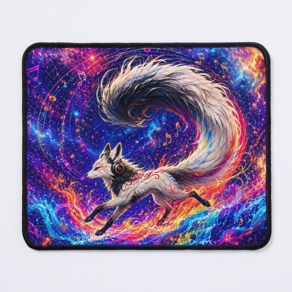 Item preview, Mystical Neon Fox Music designed and sold by Pure Craft.