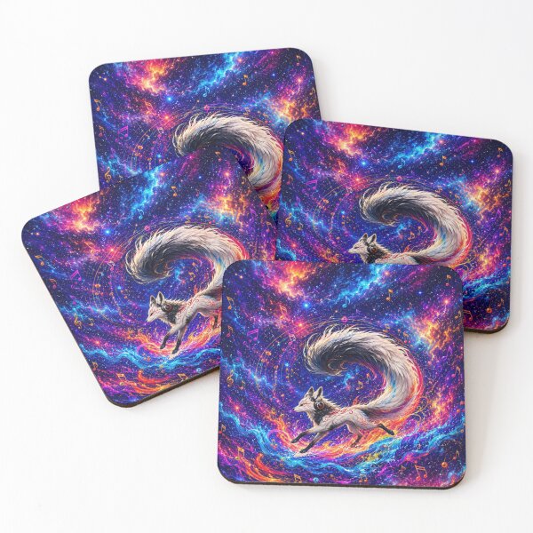 Item preview, Mystical Neon Fox Music designed and sold by Rohan132.