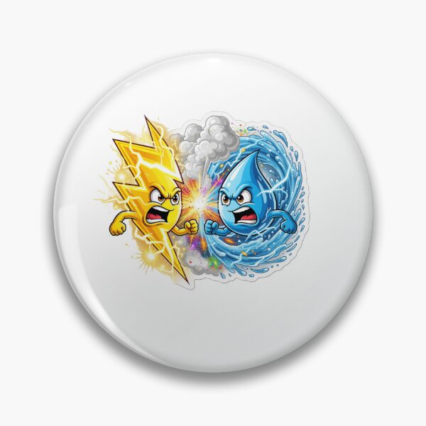Item preview, Lightning Water Nature Rivalry designed and sold by Imaginarium of Chaos falcon88 .