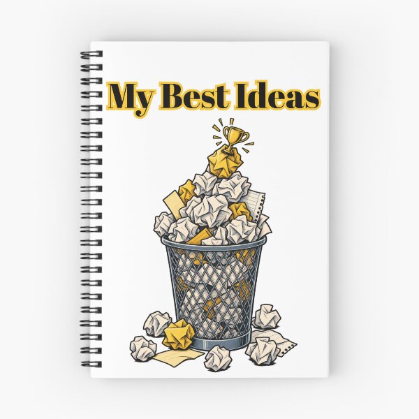 Item preview, My Best Ideas - Funny Writer Gift - Writing Humor - Author Shirt designed and sold by ImaginariaEstudioShop.