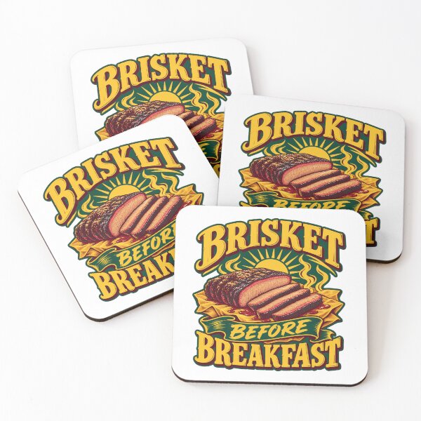 Item preview, Brisket Before Breakfast - Funny Brisket BBQ designed and sold by PWD-Design.