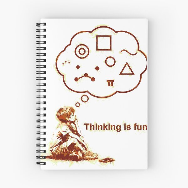 Item preview, Thinking_is_fun designed and sold by AURA-HYSTERICA.