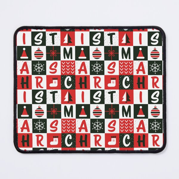 Item preview, Christmas Geometric Square Pattern designed and sold by IrynaAlex.