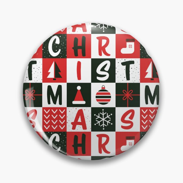 Item preview, Christmas Geometric Square Pattern designed and sold by IrynaAlex.