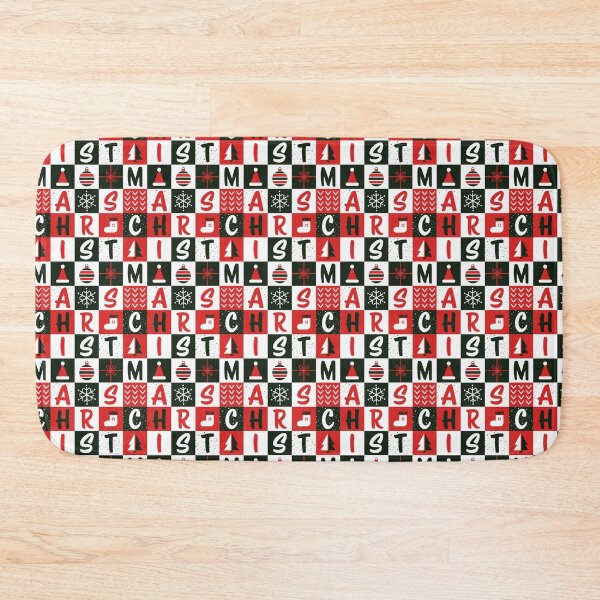 Item preview, Christmas Geometric Square Pattern designed and sold by IrynaAlex.