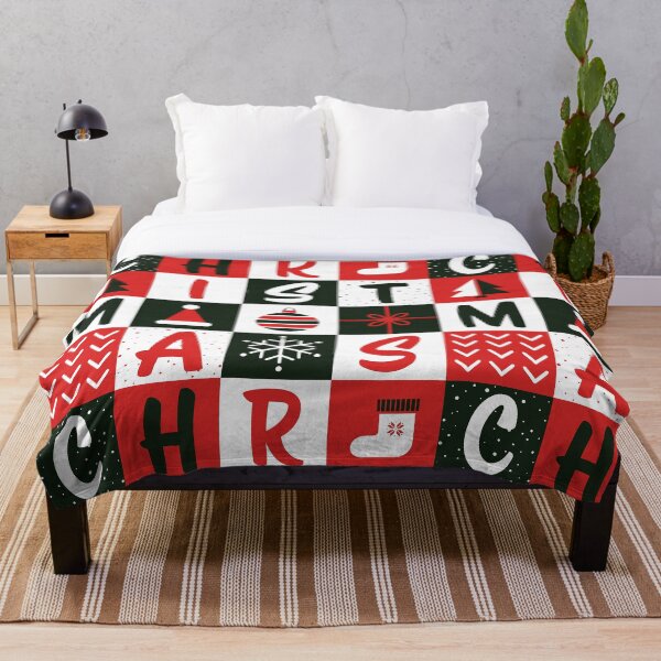 Item preview, Christmas Geometric Square Pattern designed and sold by IrynaAlex.
