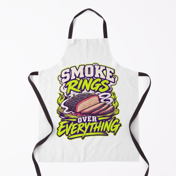 Item preview, Smoke Rings Over Everything – BBQ Smoker Humor designed and sold by PWD-Design.