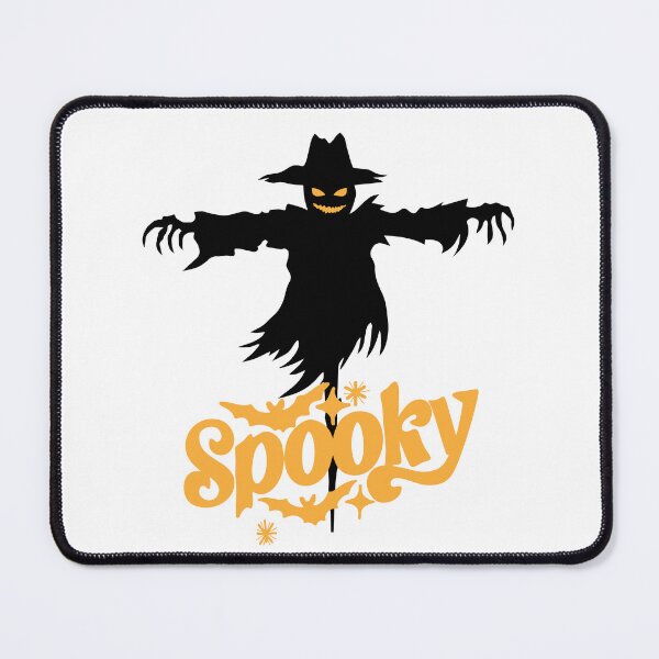Item preview, Retro Groovy Spooky Scarecrow Glowing Eyes designed and sold by MyE Trendz.