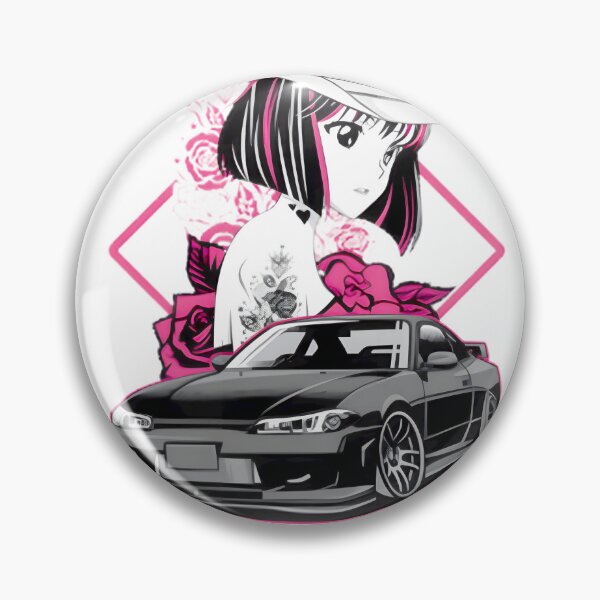 Item preview, Nissan Silvia S15 Jdm Sports Car Illustration Art LIMITED EDITION designed and sold by Hamoumi.