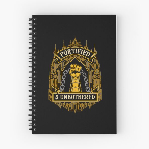 Item preview, Fortified and Unbothered Funny Wargaming designed and sold by pixeptional.
