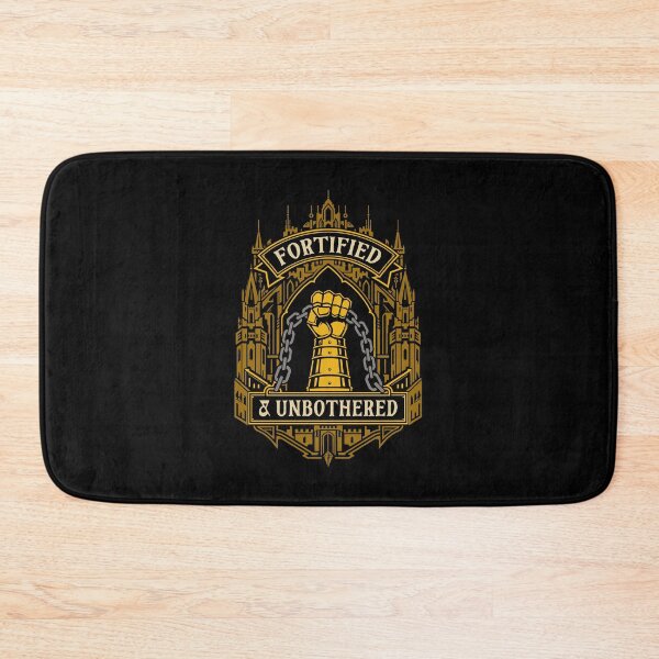 Item preview, Fortified and Unbothered Funny Wargaming designed and sold by pixeptional.