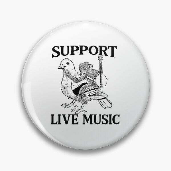 Item preview, SUPPORT LIVE MUSIC designed and sold by emilysahrelove.
