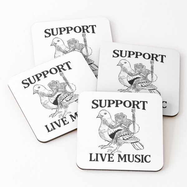 Item preview, SUPPORT LIVE MUSIC designed and sold by emilysahrelove.