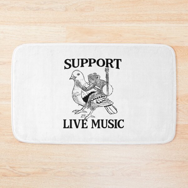 Item preview, SUPPORT LIVE MUSIC designed and sold by emilysahrelove.