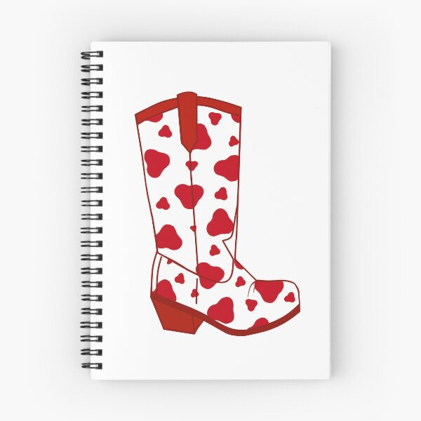 Item preview, Red Cow Spot Cowboy Boot designed and sold by Sartoris Art.