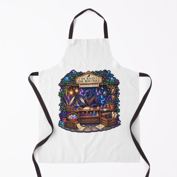 Item preview, The Raven’s Ink Boutique | Magical Raven Stationery Shop | Enchanted Quills & Inks designed and sold by MrDev.