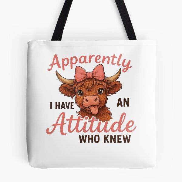 Item preview, Apparently, I have an attitude designed and sold by DesignssbyLynne.
