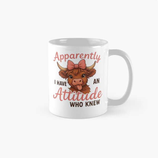 Item preview, Apparently, I have an attitude designed and sold by DesignssbyLynne.