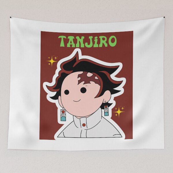Item preview, Demon Slayer Tanjiro kamado Sticker designed and sold by marcyodyssey888.