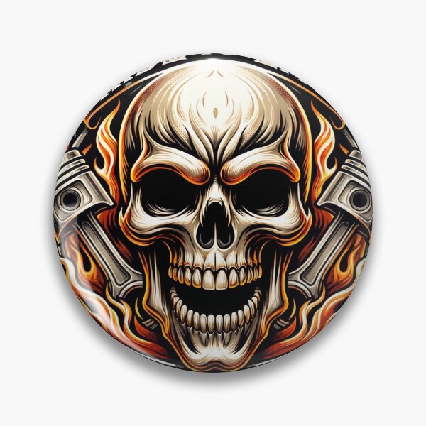 Item preview, Ride To Live Live To Ride Skull Motorcycle Biker Design designed and sold by MAStrends.