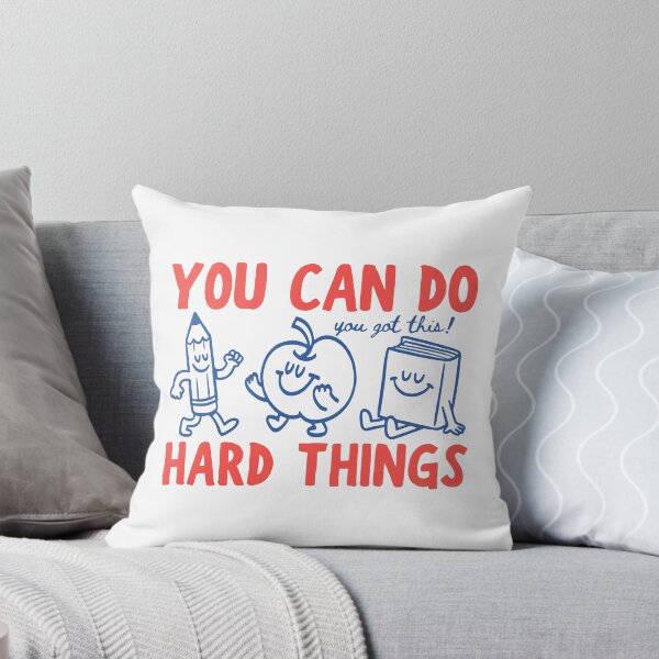 Item preview, You Can Do Hard Things Retro Teacher designed and sold by Vectraxos.