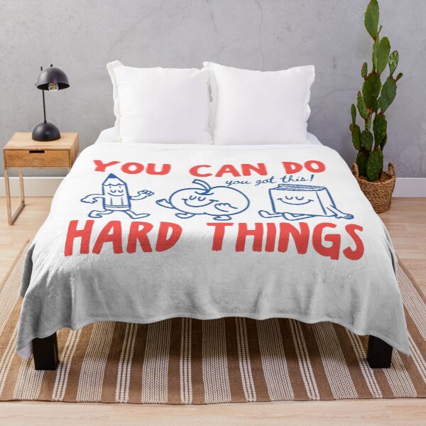 Item preview, You Can Do Hard Things Retro Teacher designed and sold by Vectraxos.
