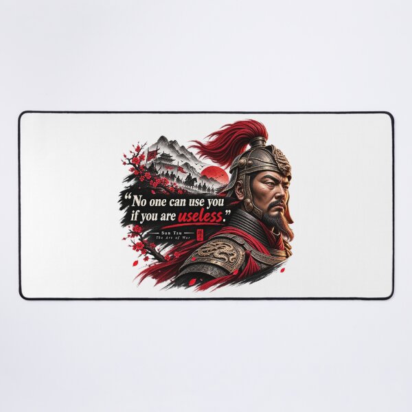 Item preview, No One Can Use You If You Are Useless – Sun Tzu Meme Quote designed and sold by zakaria rihawi.