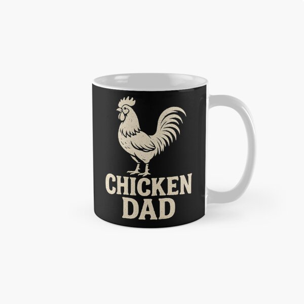 Item preview, Chicken Dad Rooster Silhouette Funny Farmer designed and sold by Photo-Sphere101.