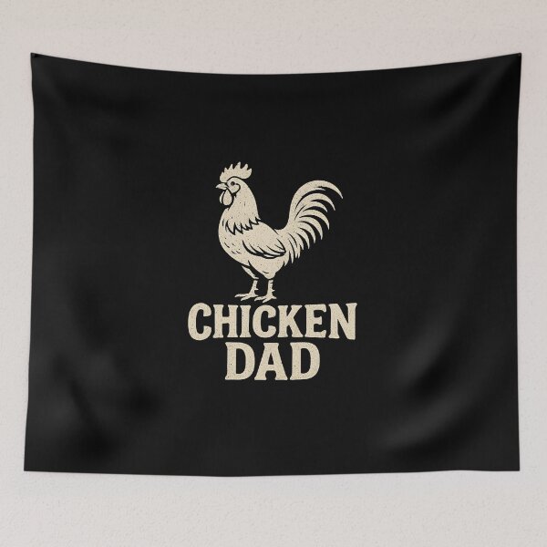 Item preview, Chicken Dad Rooster Silhouette Funny Farmer designed and sold by Photo-Sphere101.