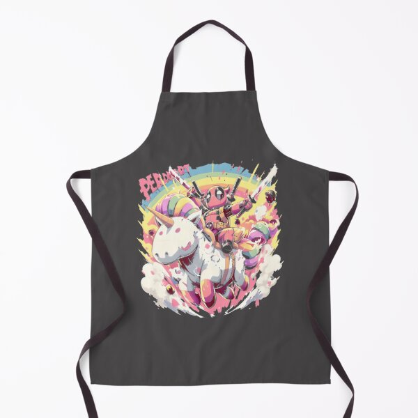 Item preview, Funny Deadpool Riding A Unicorn Rainbow Superhero Art ⭐⭐⭐⭐⭐ designed and sold by NewVision-Shop.