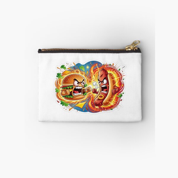 Item preview, Hamburger Hot Dog Food Rivalry designed and sold by Imaginarium of Chaos falcon88 .