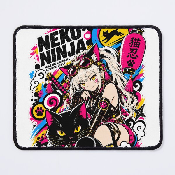 Item preview, Neko Ninja & Black Cat designed and sold by Neo Edo Studio.