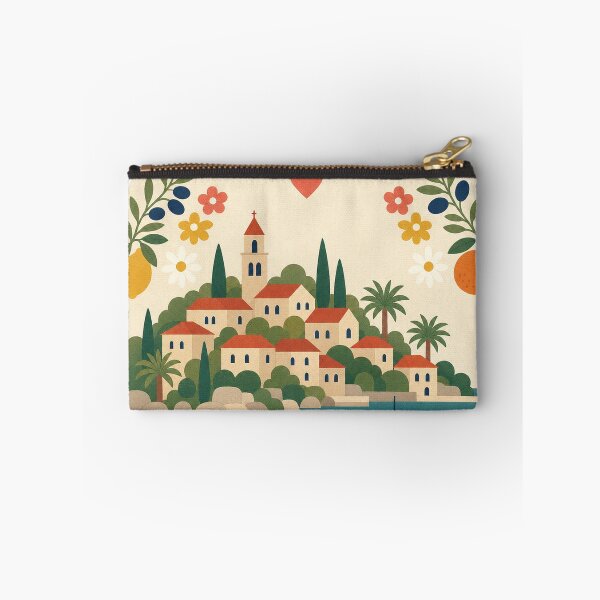 Item preview, Cavtat Croatia Travel Souvenir Modern Folk Art designed and sold by VisualArtsOasis.
