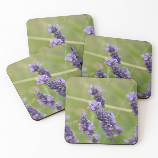Item preview, Blooming Purple Lavender Spikes Close Up designed and sold by MiraNadaPrints.