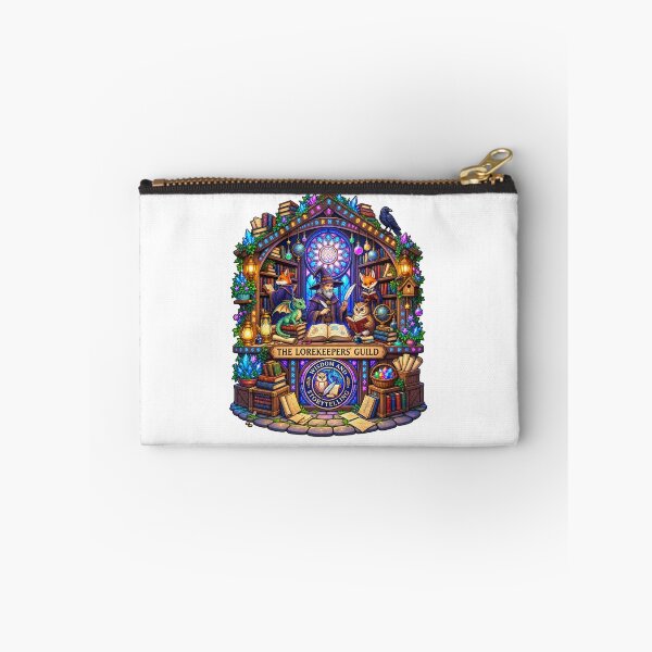 Item preview, The Lorekeepers’ Guild | Fantasy Wizard Library | Magical Storytelling Guild designed and sold by MrDev.