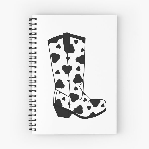 Item preview, Black Cow Spot Cowboy Boot designed and sold by Sartoris Art.